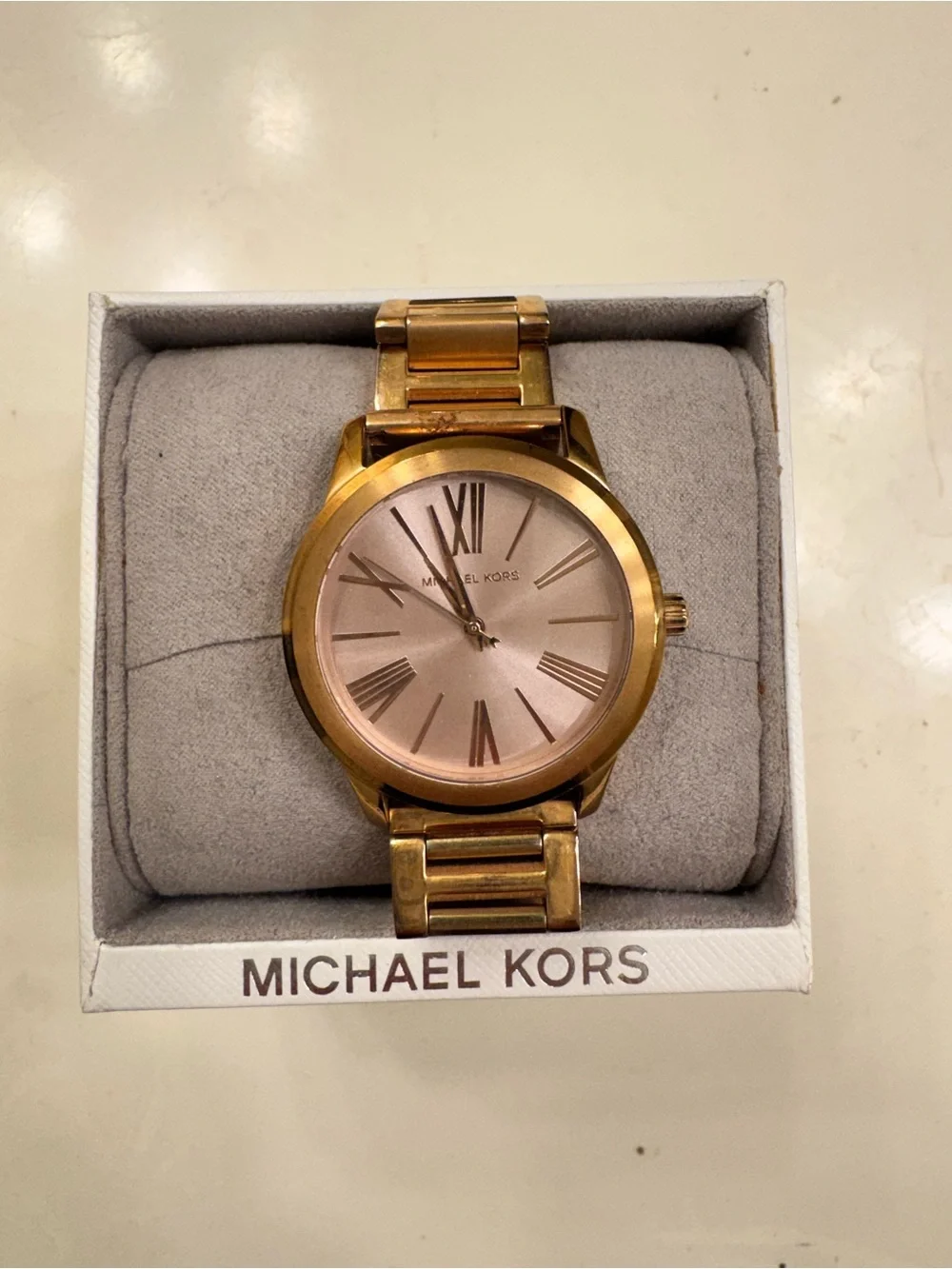 Michael Kors Rose Gold Bracelet Watch